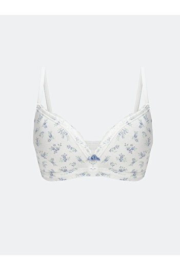 LC Waikiki Lcw Floral Patterned Bra Without Padding and Underwire