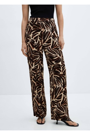 MANGO Woman Floral pants