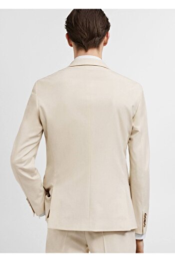 MANGO Man Streç Kumaştan Süper Dar Kesim Blazer Ceket