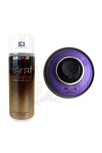 Motip Carat Akrilik Sprey Boya MOR PARLAK 400 ml - RAL4005
