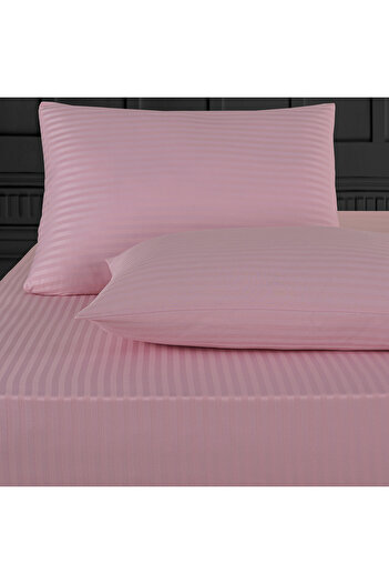 Güvenal Helena Cotton Satin Sheet Set - Elastic Duvet Cover