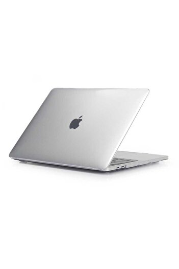 Megafox Teknoloji Apple MacBook Air 13,6 inchi - Husă MSoft Crystal, Incoloră, Compatibilă