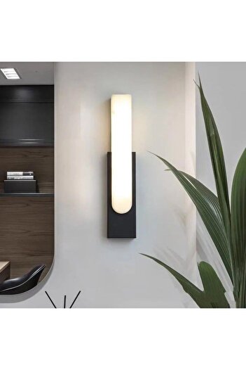 fullreyon 10 Watt, 3200 Kelvin Dekoratif Led Aplik, İç ve Dış Mekan Aydınlatma Armatürü, Led Duvar Apliği