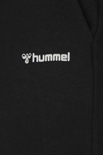 hummel Erkek Eşofman Altı Pamuklu Kumaş Düz Paça Erkek Eşofman Alt 932096-2001BLACK