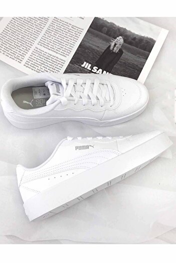Puma Λευκά Γυναικεία Αθλητικά Παπούτσια B7 - Casual 380147   02-2
