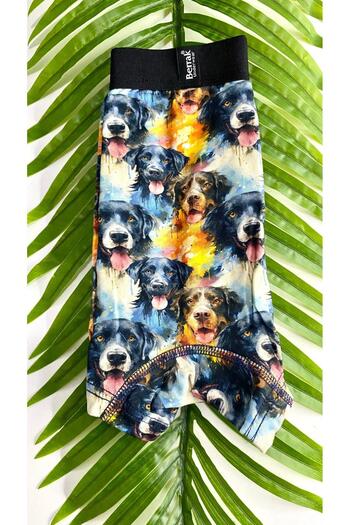 Berrak 4431 Model Digital Printed and Patterned Lycra Boxers