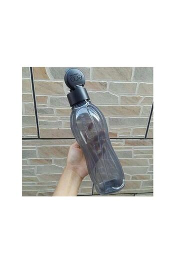 Tupperware Eco Bottle 1 Lt Black Practical Lid