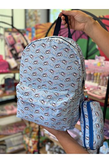 MECH BUTİK Cinnamoroll з принтом, водостійкий шкільний рюкзак (з подарунковим пеналом)