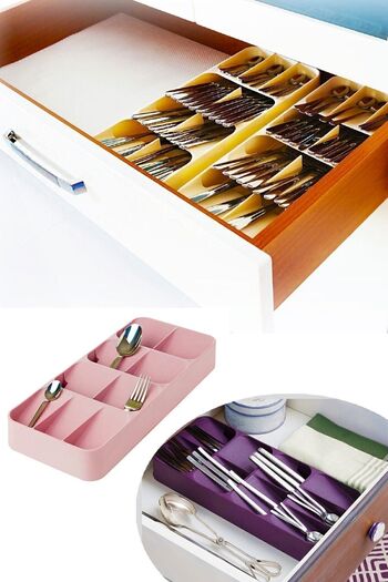 Decobella New Generation - Spoon Holder Drawer and Organizer Cutlery