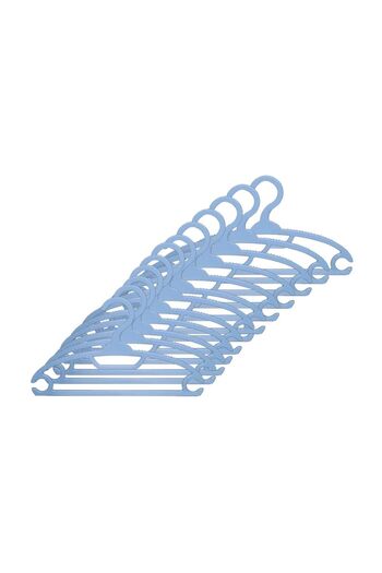 Gondol Children's Clothes Hanger Baby Clothes Hanger 12 Pieces Blue