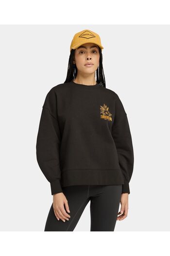 Timberland Women's Graphic Patterned Crew Sweatshirt