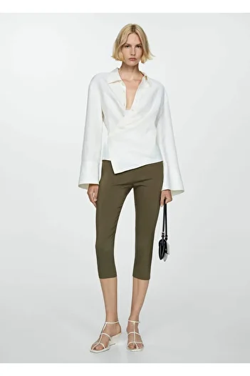 MANGO Woman Capri Legging