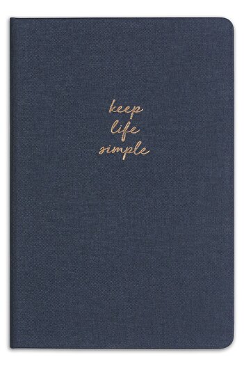 Matt Notebook 14x20 Sert Kapak Defter Çizgili Lacivert