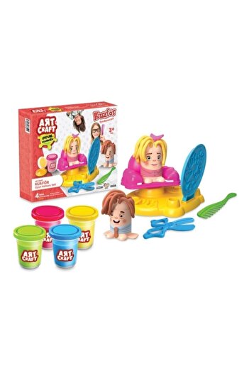 Art Craft 3458 Kuaför Oyun Hamuru Seti 224 Gr