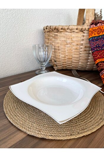 Naspar 1 Piece 32cm Straw Jute Rope Plate / Placemat
