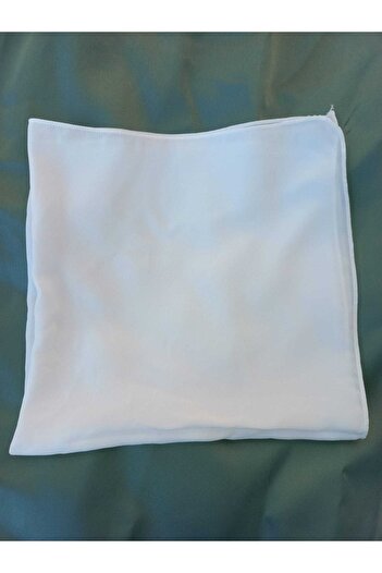 elvin aksesuar White Chiffon Scarf