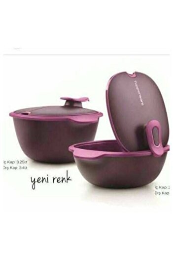 Tupperware Purple Elegant Thermos Pot 3.5lt and 2.25lt