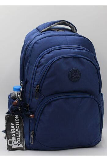 Bevitton GirayCollection Black Unisex School Backpack - Water Repellent Fabric 34600