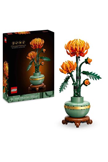 LEGO Ysfx Icons Chrysanthemum Decorative Flower Making Set 10368 Life Sell 721051