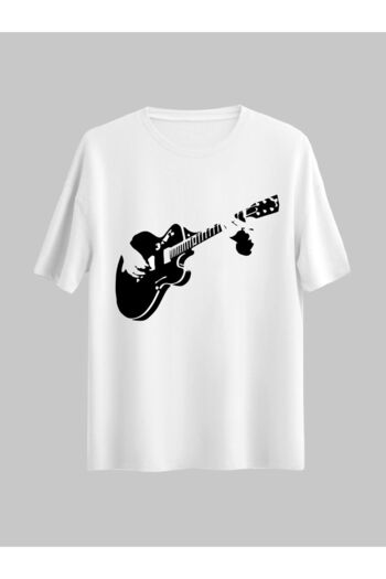 Pink Sky Musician and Guitarist Custom Design T-Shirt