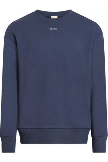 Calvin Klein Comfortable Men's Blue Sweatshirt - Long Sleeve, Brand Logo K10K 112870 -Ppk