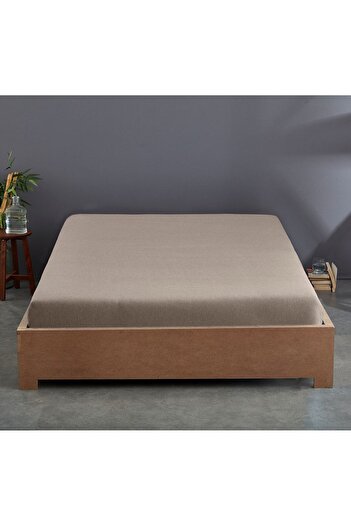 Sabia 100% Cotton 140X200Cm 30cm Height Double Fitted Sheet 62 Wire (155 Tc)