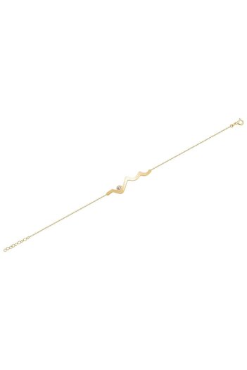Diamond Line-Gülaylar Altın Nabız Bileklik