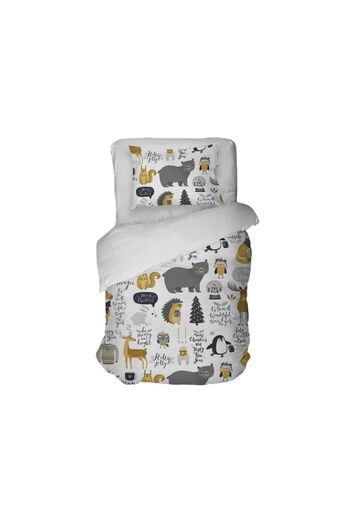 Homeilla Digital Printed Single Duvet Cover Set - Duvet Cover and 1 Pillowcase