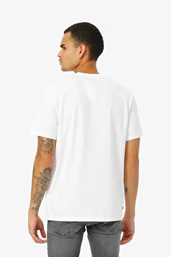 Timberland Tree Logo Short Sleeve Beyaz Erkek T-shirt Tb0a2c2r1001