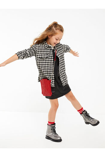 LC Waikiki Shiny Leather Look Girls' Boots