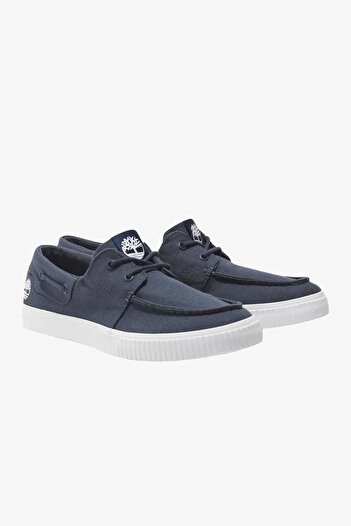 Timberland Low Lace Up Erkek Mavi Sneaker Tb0a2nwaep41