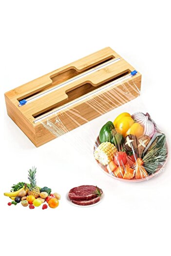 MİEN Miknatisli Νέο Μοντέλο Bamboo Organizer Stretch και Foil Cutter Μπαμπού Stretch και Foil Cutter