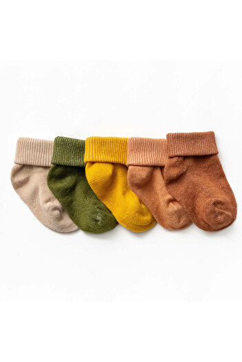 Minisse 5-Piece Basic Socks Set for Baby