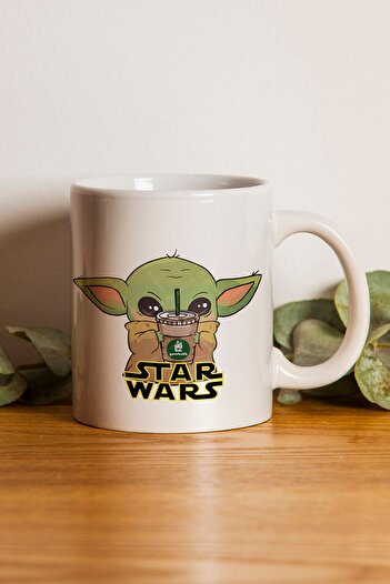 gavebutik Baby Yoda Coffee" Star Wars Printed Mug