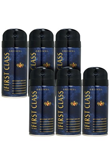 First Class Deodorant 150 ml X 6 Adet