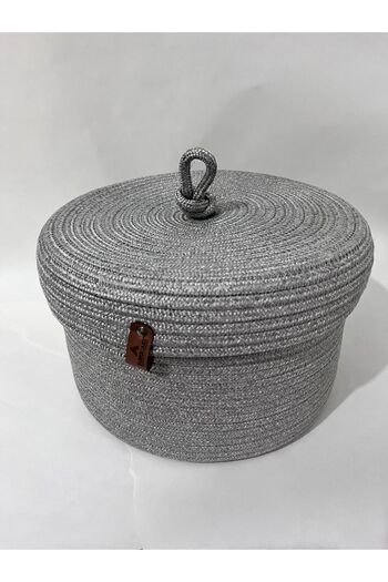 BEVEZ HOME Jute Straw Covered Dress - Multi-Purpose Bathroom and Kitchen Organizer