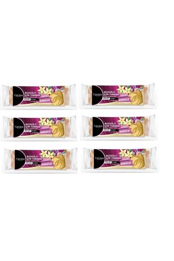FLODEX Drawstring Vanilla Scented Medium Size Garbage Bag 6 Pack 55x60 Cm