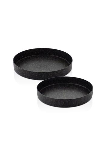 COOKCASE Black Plus 2-Piece Tray Set - 3 mm