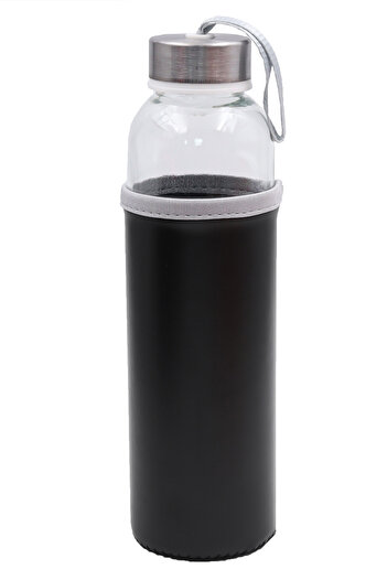 Trendmiya 500 ml Water Bottle - Stitched Mini Note Pen and Gift Set with Notebook and Leather Case