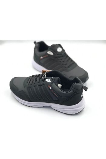 M.P. Orthopedic Unisex Winter Sneakers - Waterproof, light and Comfortable leather Black Style