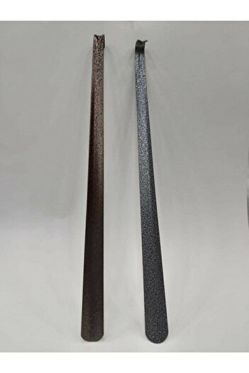 Ancare 2 Pieces 65 Cm Metal Shoe Horn - Wear Your Shoes Without Bending