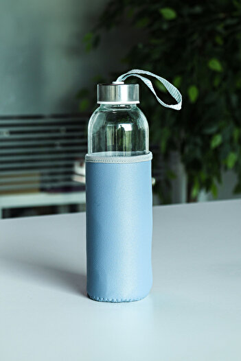Trendmiya 500 ml Water Bottle with Leather Cover