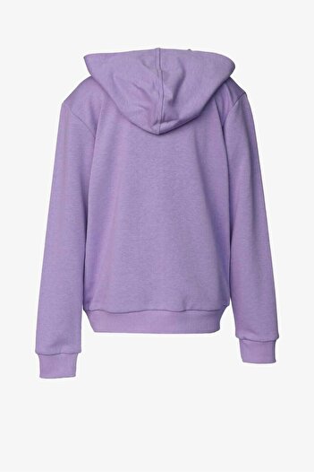 hummel Hmlfelıas Zip Hoodie Purple Kids Tracksuit 921599 -3848