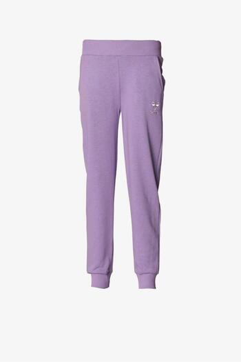 hummel Purple Children's Tracksuit - Hmlfelıas Pants,931613-3848