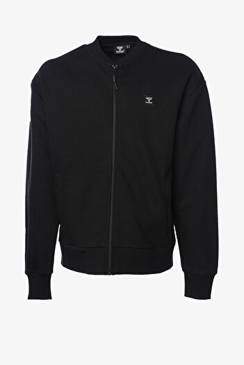hummel Ανδρική μαύρη αθλητική φόρμα Hmlnick Bomber Zip 921809 -2001