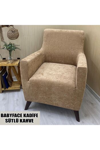 KILIFSAN BABYFACE KADİFE KUMAŞ RENK KOMBİNLİ 2 ADET ÜÇLÜ & ÇEKYAT- 2 ADET TEKLİ SET KOLTUK KILIFI