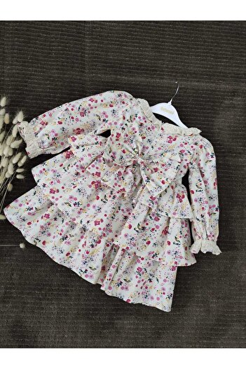 Quun Butik moda line özel tasarım düğün party kına kız çocuk elbisesi