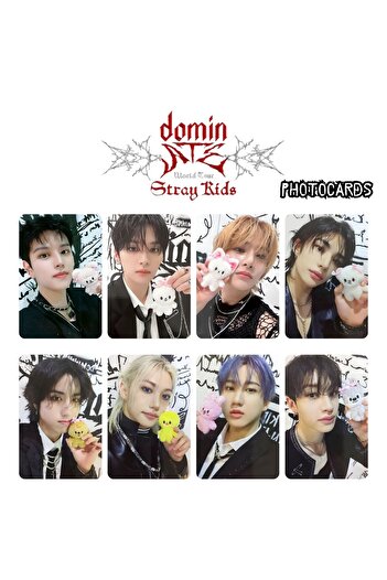 Kpop Dünyasi Stray Kids''Dominate 3Rd World Tour'' - Photocode Set