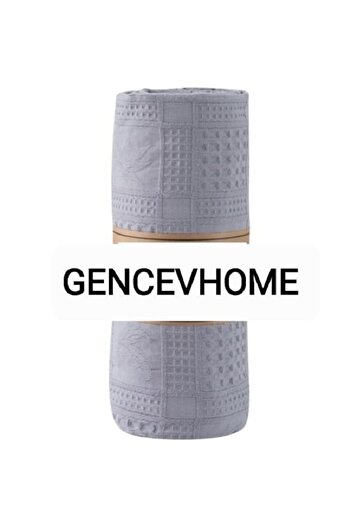 GENÇEV HOME COLLECTİONS Double Gray Pike - Puru Simple, 200X250 cm