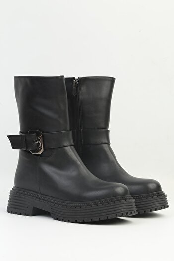 Pierre Cardin ® |   Pc-52430 Women's Black Leather Boots